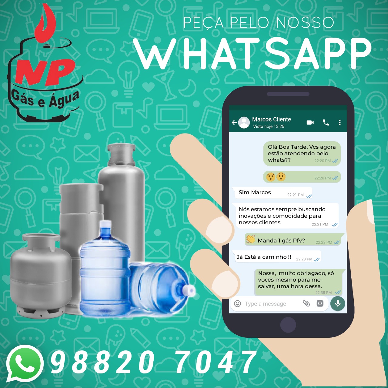 Leia mais sobre o artigo Gás com Praticidade