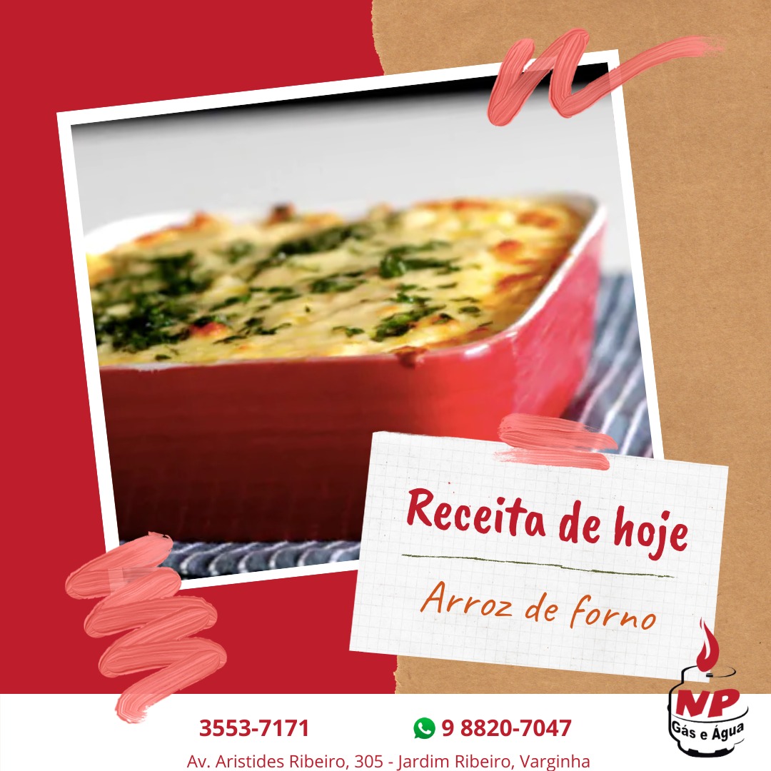 Leia mais sobre o artigo Arroz de Forno