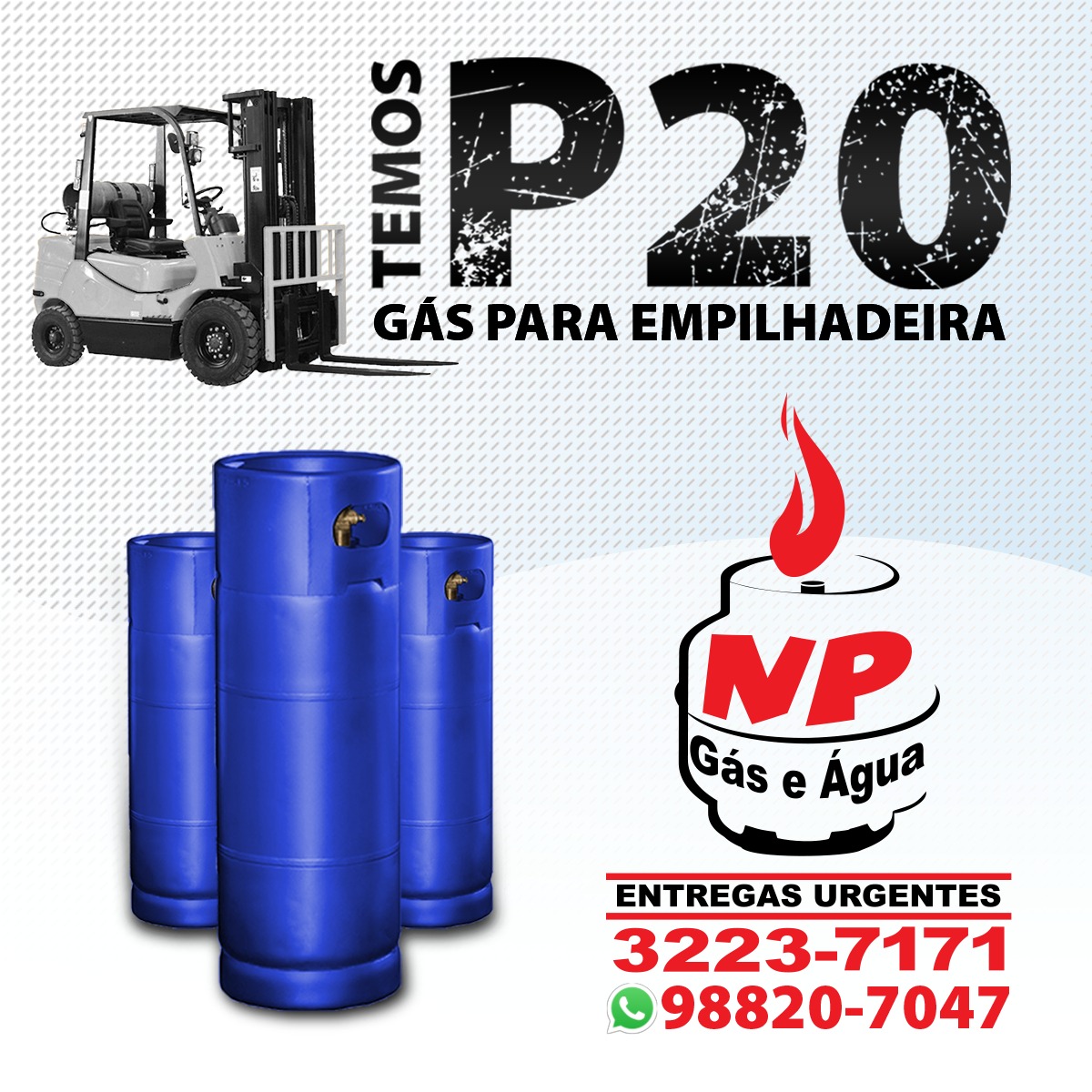 Leia mais sobre o artigo Temos gás para empilhadeira