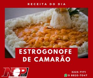 Leia mais sobre o artigo Estrogonofe de Camarão