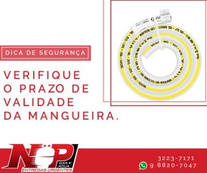 Leia mais sobre o artigo Verifique o prazo de validade da mangueira