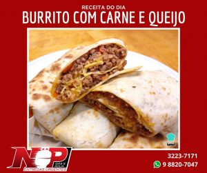 Leia mais sobre o artigo Burrito com carne e queijo