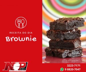 Leia mais sobre o artigo Receita do Dia Brownie