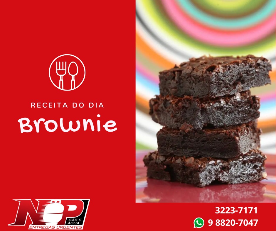 Leia mais sobre o artigo Receita do Dia Brownie