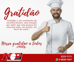 Leia mais sobre o artigo Nossa gratidão à todos vocês