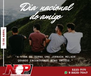 Leia mais sobre o artigo Dia Nacional do Amigo