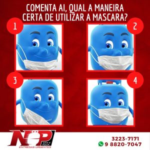 Leia mais sobre o artigo Qual a maneira certa de utilizar a máscara?