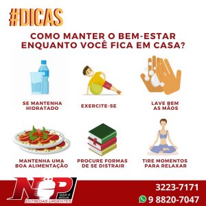 Leia mais sobre o artigo Como manter o bem-estar enquanto você fica em casa?