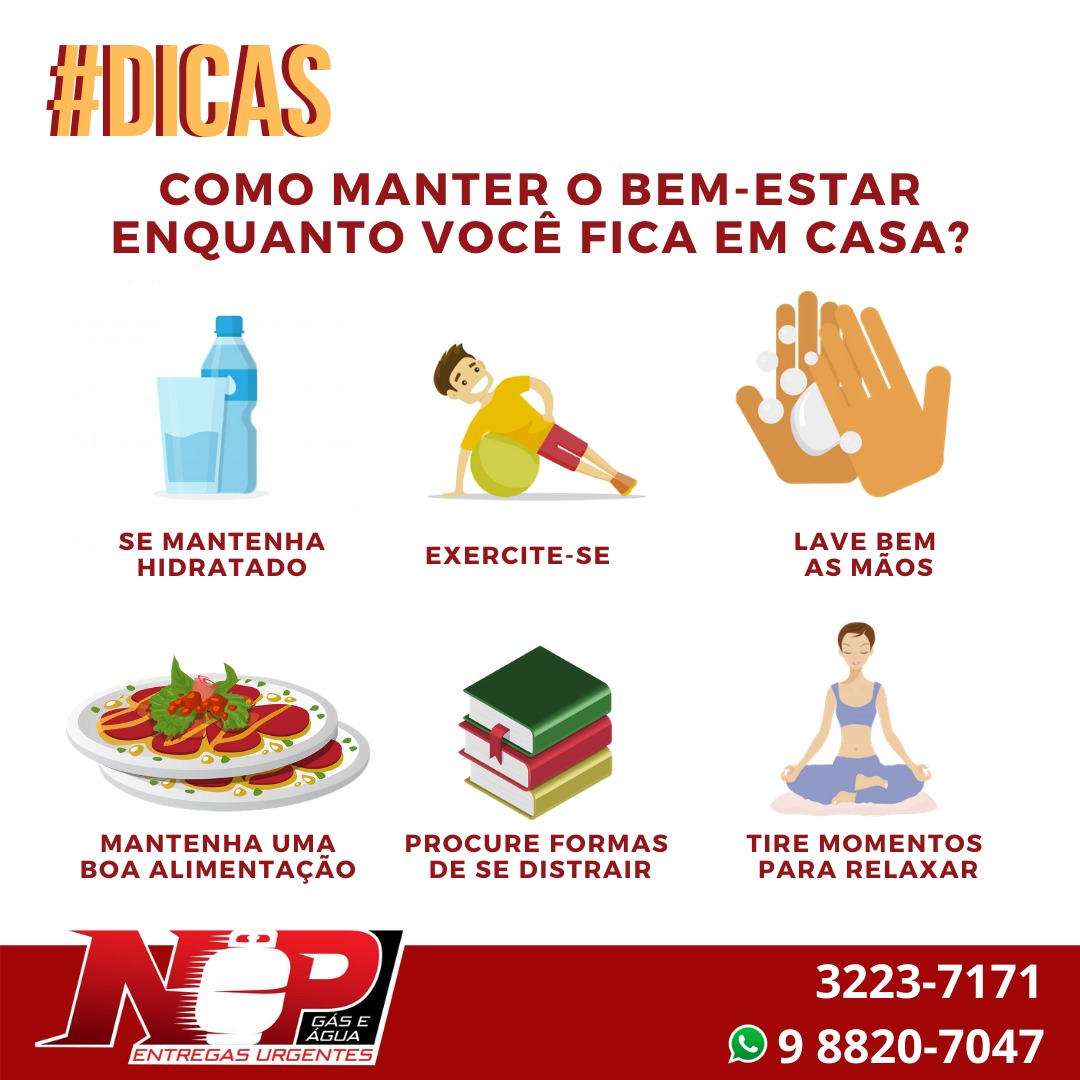 Leia mais sobre o artigo Como manter o bem-estar enquanto você fica em casa?
