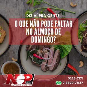 Leia mais sobre o artigo O que não pode falta no almoço de domingo?