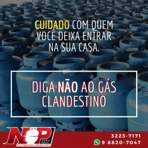 Leia mais sobre o artigo Diga NÃO ao gás clandestino