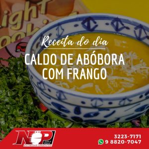 Leia mais sobre o artigo Caldo de abóbora com frango