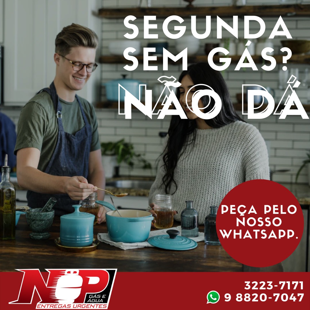 No momento, você está visualizando Segunda sem gás? Não dá!