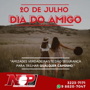 Leia mais sobre o artigo 20 de Julho – Dia do Amigo