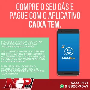 Leia mais sobre o artigo Compre o seu gás e pague com o aplicativo Caixa Tem