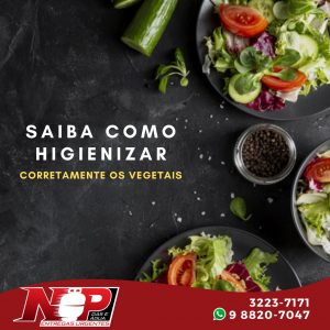 Leia mais sobre o artigo Saiba como higienizar corretamente os vegetais