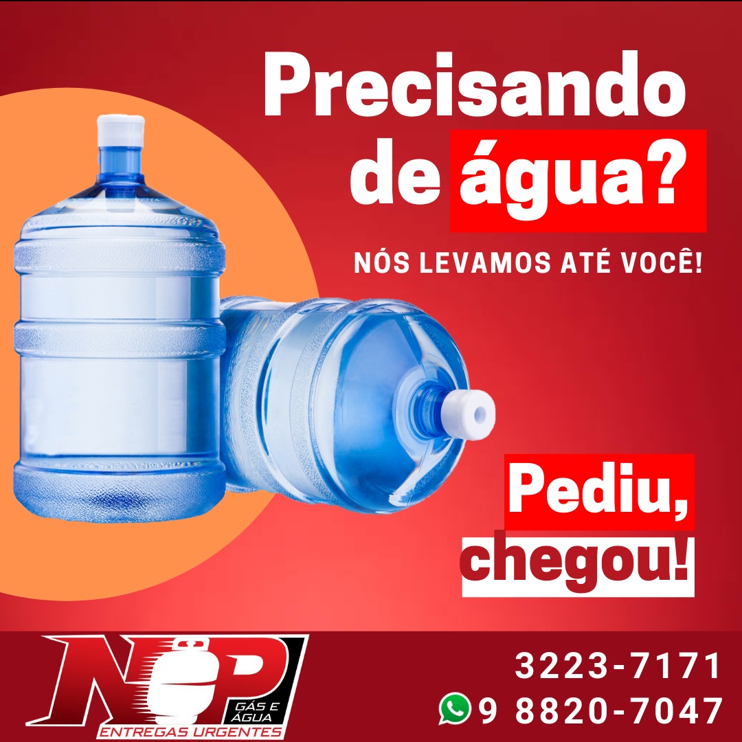 No momento, você está visualizando Precisando de água? Nós levamos até você!