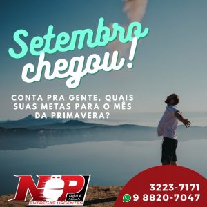 Leia mais sobre o artigo Setembro chegou!