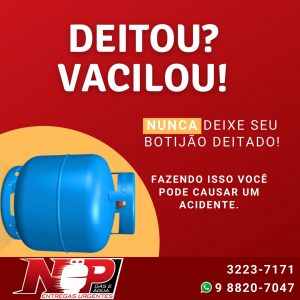 Leia mais sobre o artigo Deitou? Vacilou!
