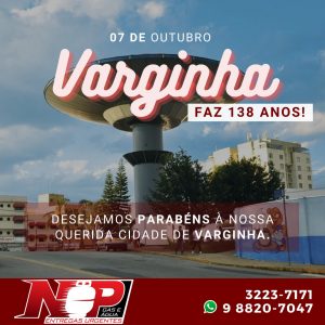 Leia mais sobre o artigo Parabéns Varginha