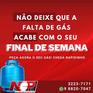 Leia mais sobre o artigo Acabou o gás?