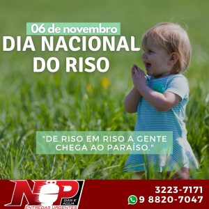Leia mais sobre o artigo DIA NACIONAL DO RISO!