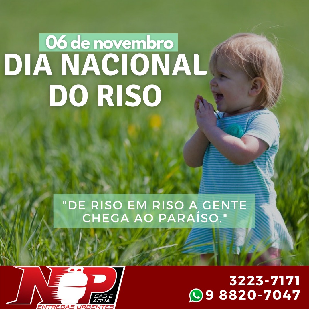 Leia mais sobre o artigo DIA NACIONAL DO RISO!