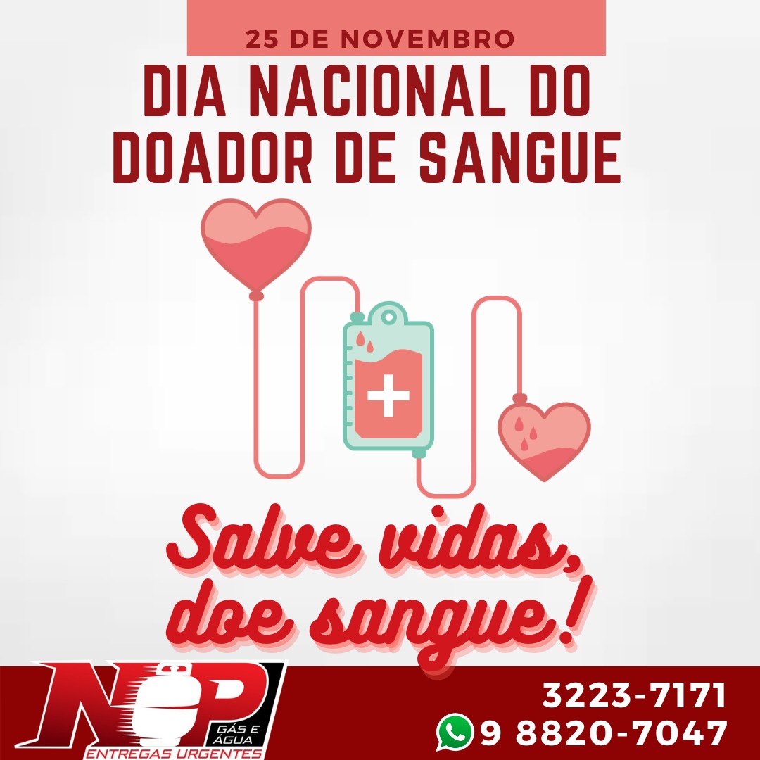 Leia mais sobre o artigo Dia Nacional do Doador de Sangue