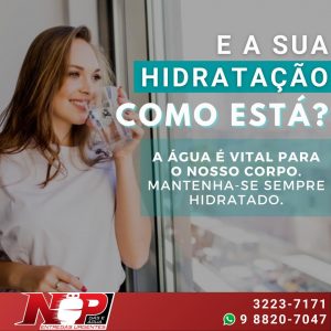 Leia mais sobre o artigo E a sua hidratação como está?
