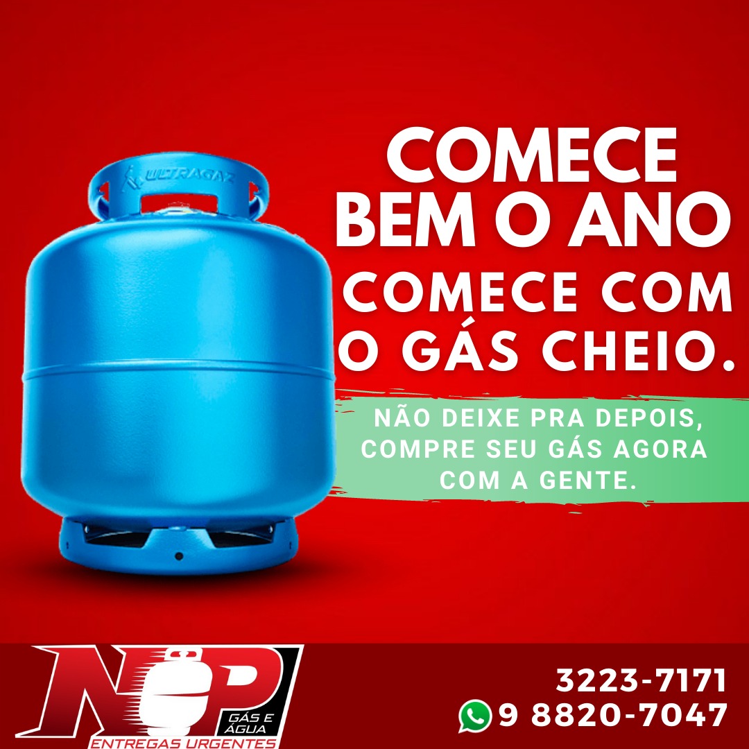 No momento, você está visualizando Comece bem o ano comece com o gás cheio