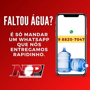 Leia mais sobre o artigo Faltou Água?
