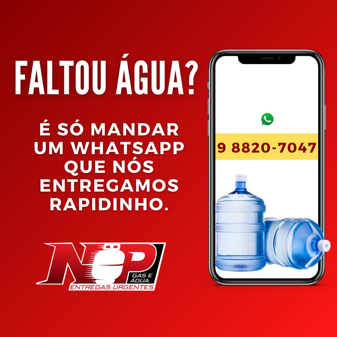 No momento, você está visualizando Faltou Água?