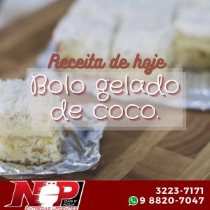 Leia mais sobre o artigo Receita de bolo gelado de coco!