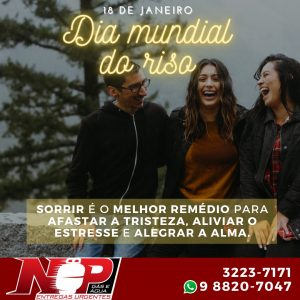 Leia mais sobre o artigo Dia Mundial do Riso!