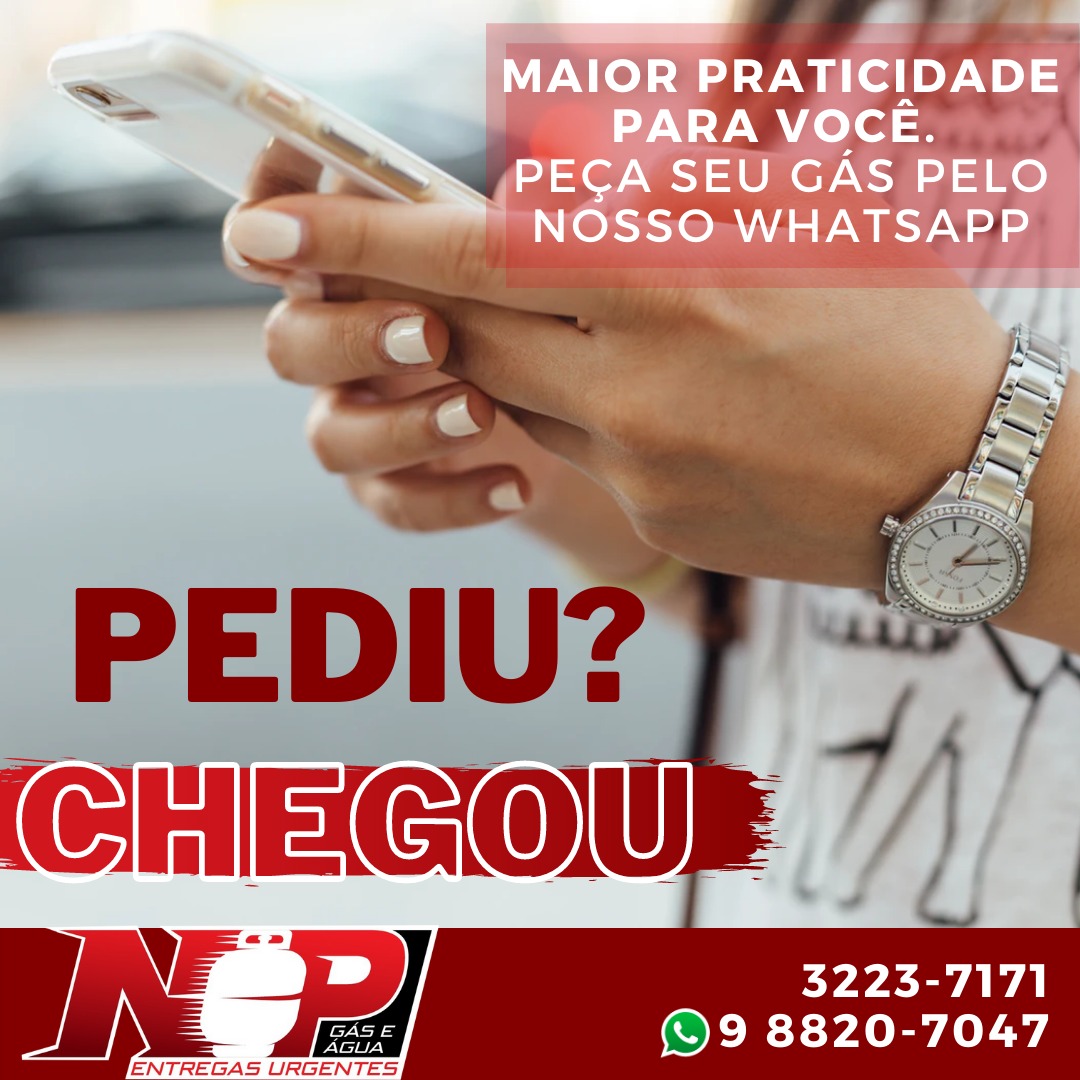 No momento, você está visualizando Pediu? Chegou!