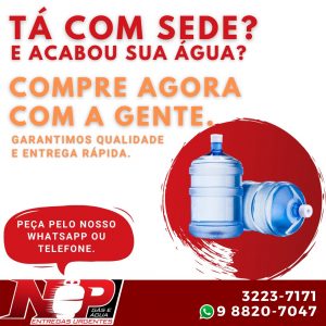 Leia mais sobre o artigo Tá com sede? Compre com a gente!
