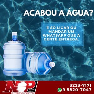 Leia mais sobre o artigo Acabou a Água?