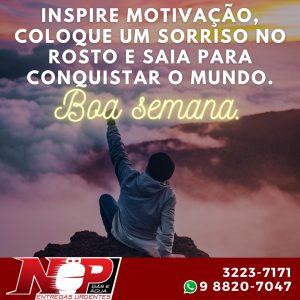 Leia mais sobre o artigo Boa Semana!