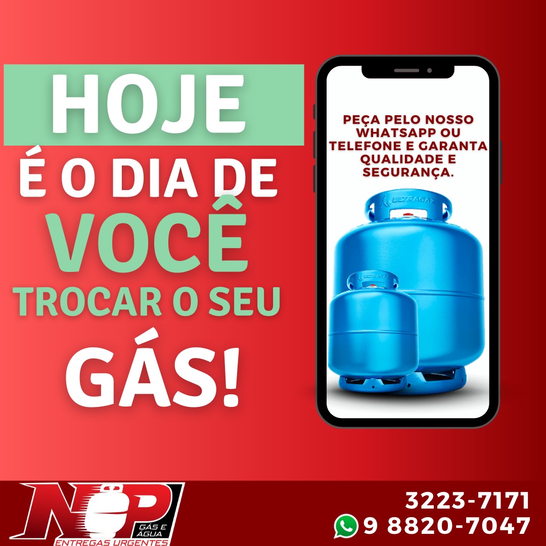 No momento, você está visualizando Peça seu gás pelo nosso WhatsApp ou Telefone!