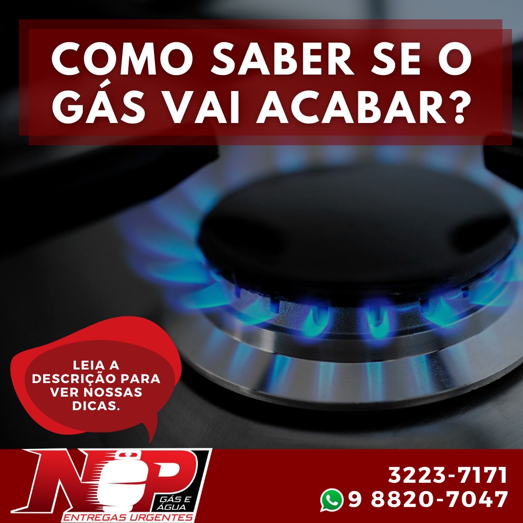 Leia mais sobre o artigo Como saber se o gás vai acabar?