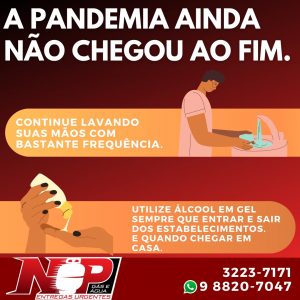 Leia mais sobre o artigo A pandemia ainda não chegou ao fim!