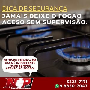 Leia mais sobre o artigo Dica de Segurança Np Gás!
