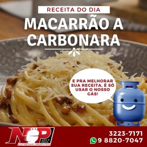 Leia mais sobre o artigo Macarrão a Carbonara – Receita do dia
