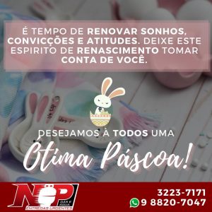Leia mais sobre o artigo Desejamos à todos uma ótima páscoa!