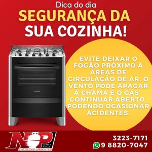 Leia mais sobre o artigo Segurança da sua cozinha!