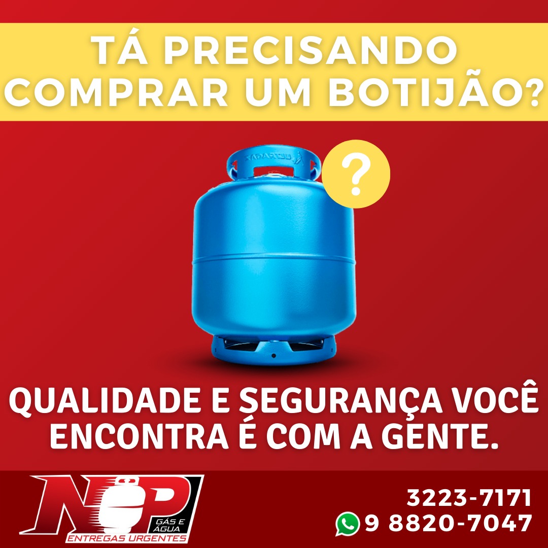 No momento, você está visualizando Tá precisando comprar um botijão?