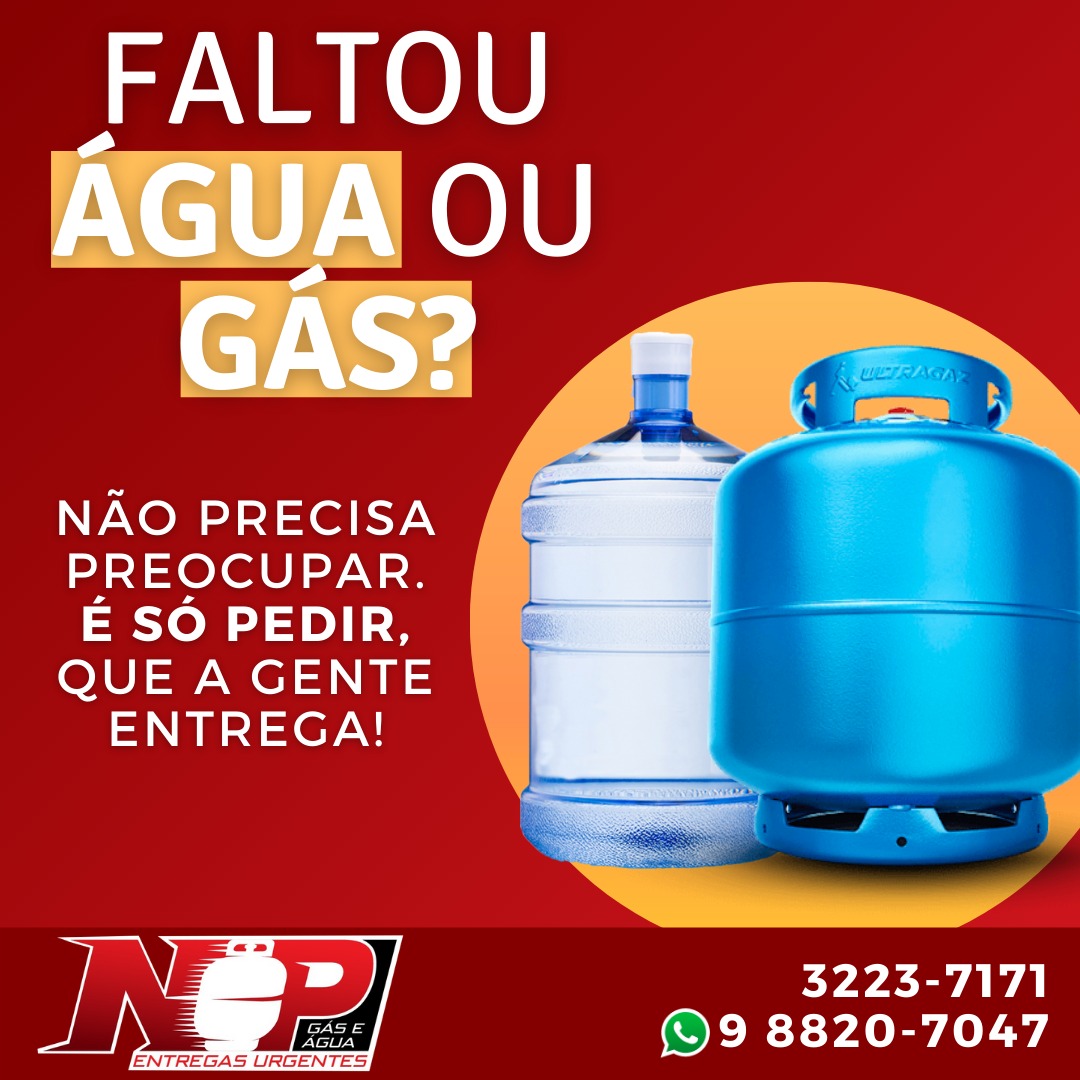 No momento, você está visualizando Faltou água ou gás?