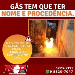 Leia mais sobre o artigo Gás tem que ter nome e procedência!