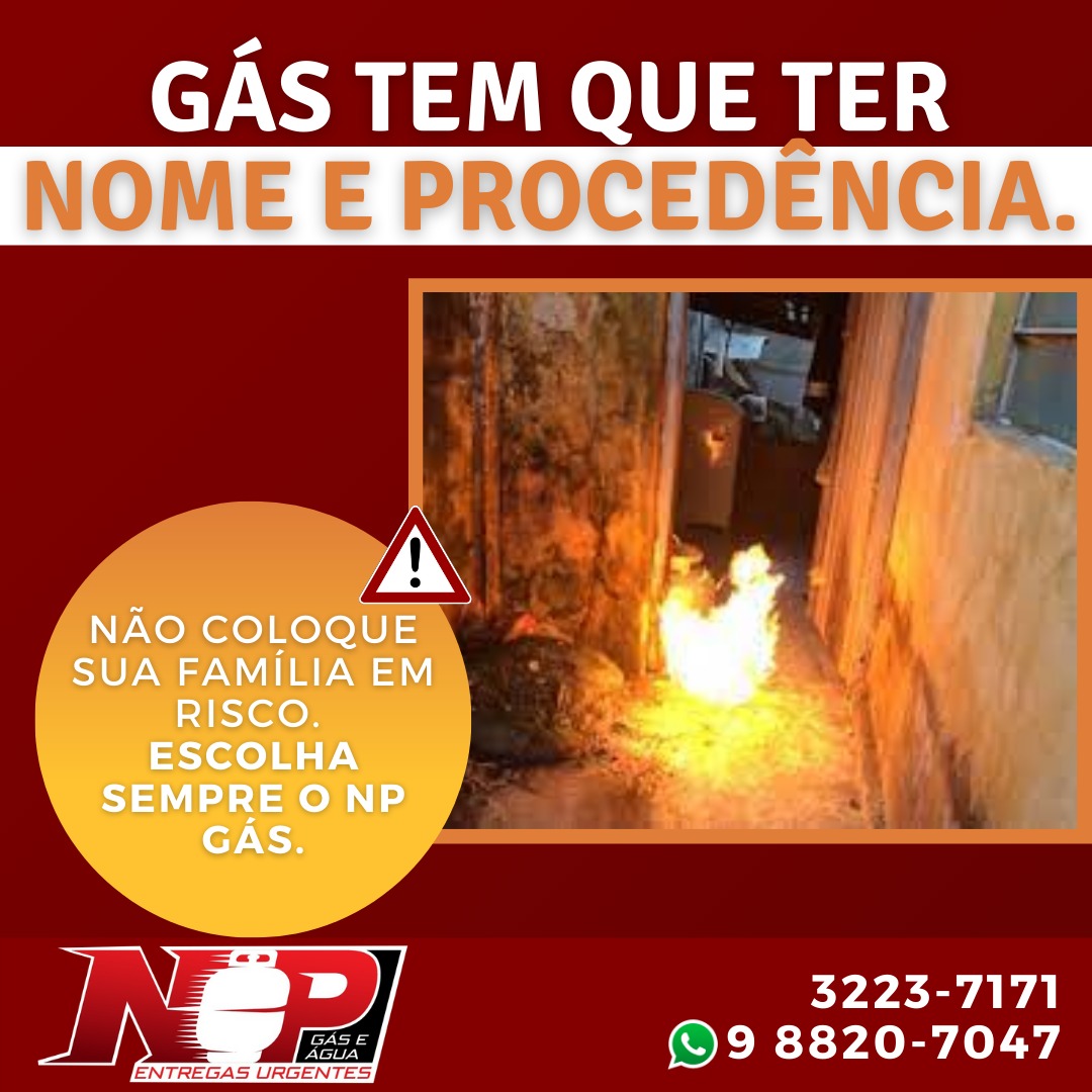 No momento, você está visualizando Gás tem que ter nome e procedência!