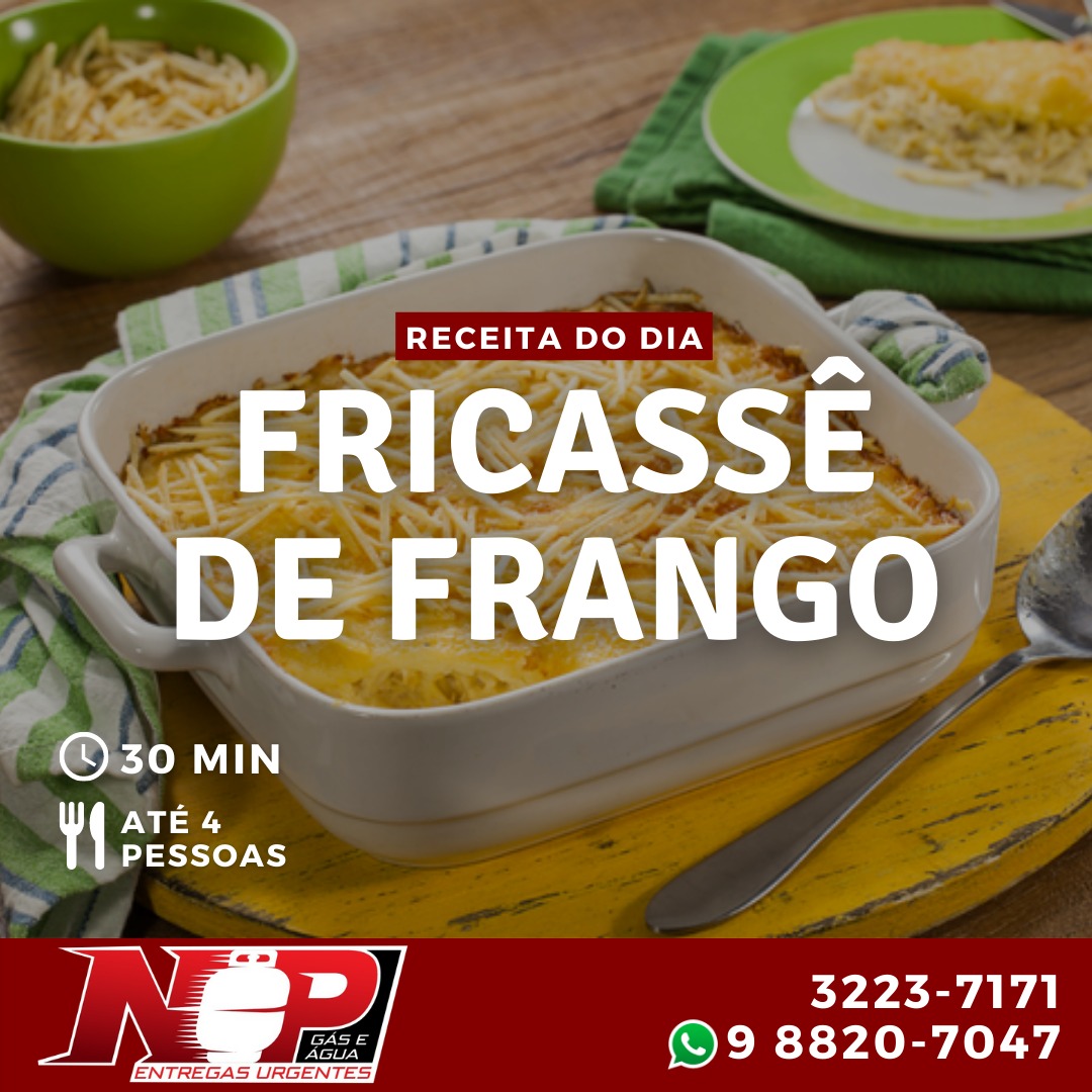 Leia mais sobre o artigo Receita do Dia – Fricassê de Frango